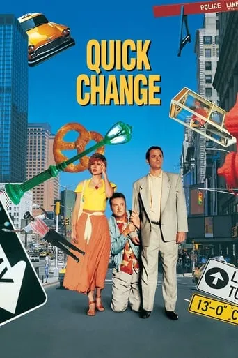 Quick Change movie poster - Rated 6.696/10