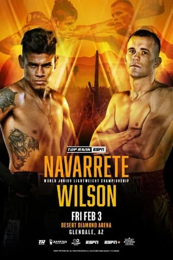 Emanuel Navarrete vs. Liam Wilson movie poster - Entertainment content