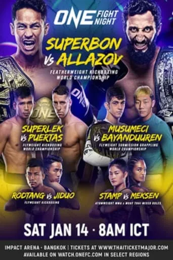 ONE Fight Night 6: Superbon vs. Allazov movie poster - Entertainment content