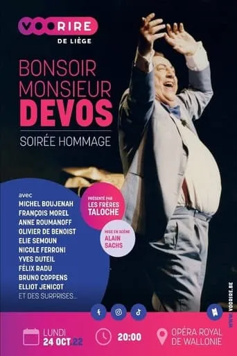 Bonsoir Monsieur Devos movie poster - Entertainment content