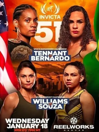 Invicta FC 51: Tennant vs. Bernardo movie poster - Entertainment content