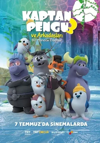 Kaptan Pengu ve Arkadaşları 3: Buz Mandası Efsanesi movie poster - Entertainment content