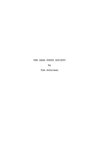 Dead Poets: A Look Back movie poster - Entertainment content