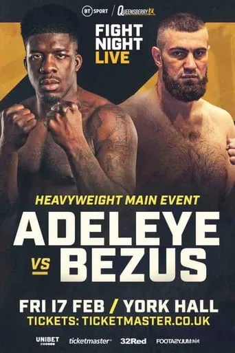 David Adeleye vs. Dmytro Bezus movie poster - Entertainment content