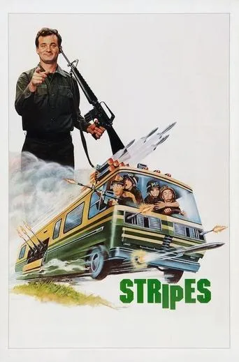 Stripes movie poster - Rated 6.6/10