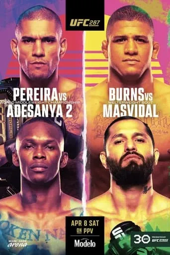 UFC 287: Pereira vs. Adesanya 2 movie poster - Rated 9/10
