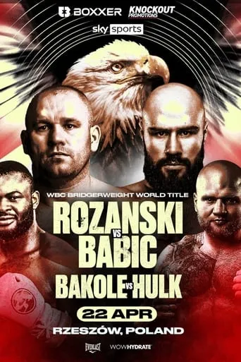 Lukasz Rozanski vs. Alen Babic movie poster - Entertainment content
