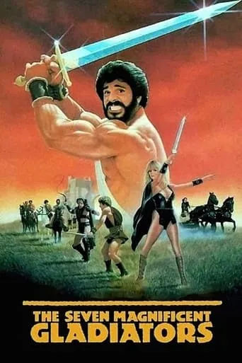 The Seven Magnificent Gladiators movie poster - Rated 3/10
