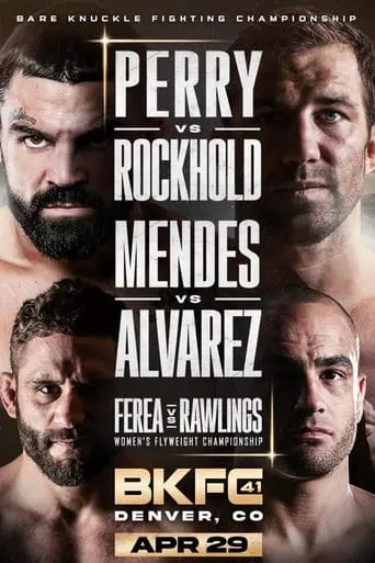 BKFC 41: Perry vs. Rockhold movie poster - Rated 2/10