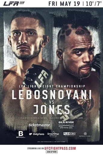 LFA 158: Jones vs. Lebosnoyani movie poster - Rated 7/10