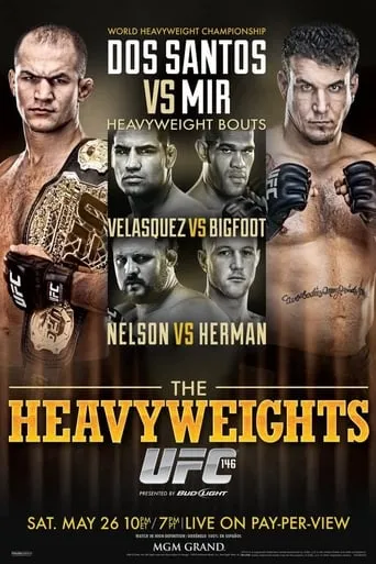 UFC 146: Dos Santos vs. Mir movie poster - Rated 6.2/10