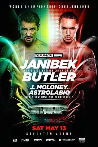 Janibek Alimkhanuly vs. Steven Butler movie poster - Entertainment content