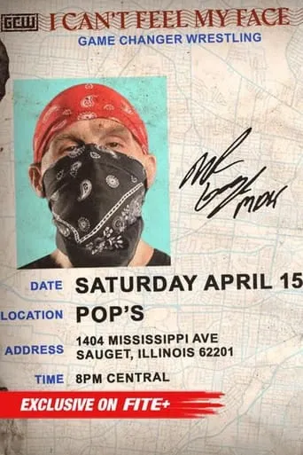 GCW I Can't Feel My Face 2023 movie poster - Entertainment content