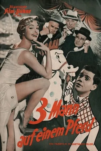 Drei Mann auf einem Pferd movie poster - Rated 7/10