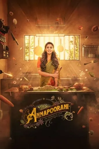 Annapoorani movie poster - Rated 5.3/10