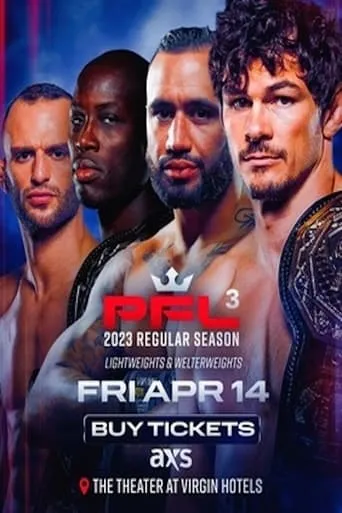 PFL 2023 #3: Regular Season - Aubin-Mercier vs. Burgos movie poster - Entertainment content