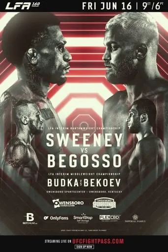 LFA 160: Sweeney vs. Begosso movie poster - Entertainment content