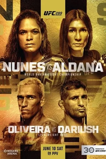 UFC 289: Nunes vs. Aldana movie poster - Rated 5/10
