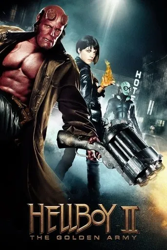 Hellboy II: The Golden Army movie poster - Rated 6.756/10