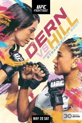UFC Fight Night 223: Dern vs. Hill movie poster - Entertainment content