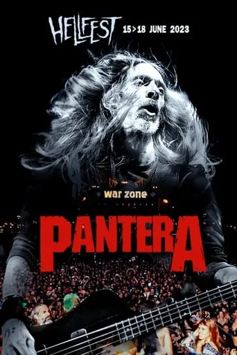 Pantera - Hellfest 2023 movie poster - Rated 8/10