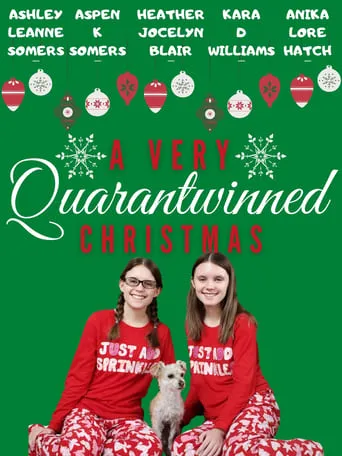 A Very Quarantwinned Christmas movie poster - Entertainment content