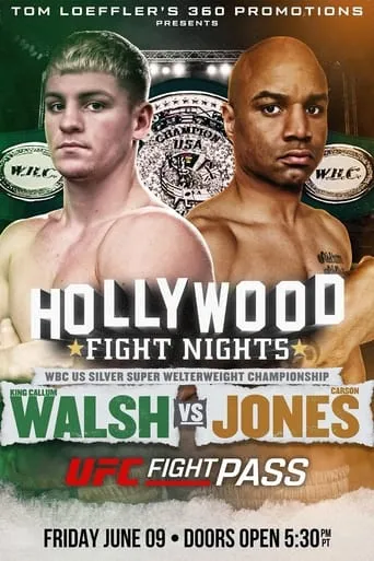 Callum Walsh vs. Carson Jones movie poster - Entertainment content