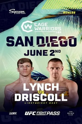 Cage Warriors 155: San Diego movie poster - Entertainment content