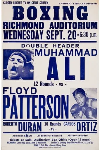 Muhammad Ali vs. Floyd Patterson I movie poster - Entertainment content