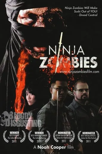 Ninja Zombies movie poster - Rated 2/10