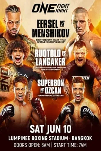 ONE Fight Night 11: Eersel vs. Menshikov movie poster - Entertainment content