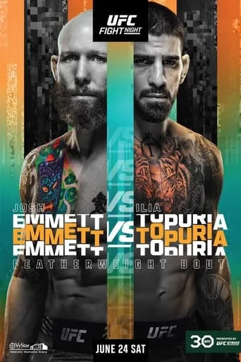 UFC on ABC 5: Emmett vs. Topuria movie poster - Entertainment content