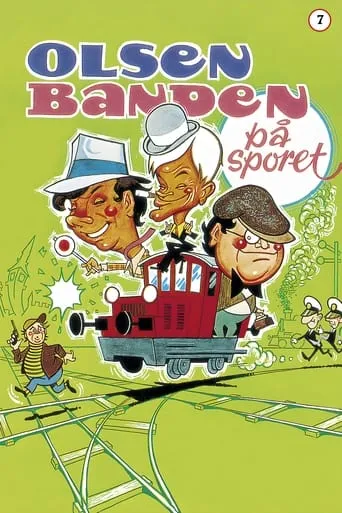 The Olsen Gang on the Track movie poster - Rated 7.245/10