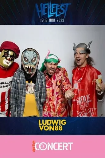 Ludwig von 88 - Hellfest 2023 movie poster - Rated 9/10