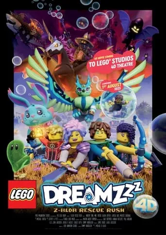 LEGO DREAMZzz Z-Blob Rescue Rush 4D movie poster - Rated 5/10