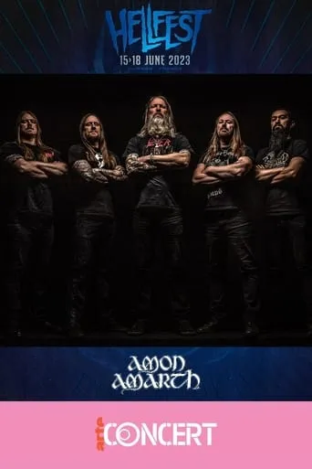 Amon Amarth - Hellfest 2023 movie poster - Rated 8/10