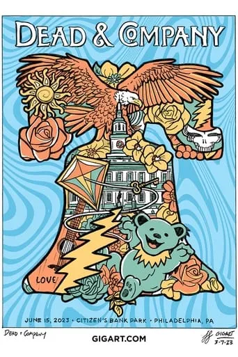 Dead & Company: 2023-06-15 Citizens Bank Park, Philadelphia, PA, USA movie poster - Rated 10/10