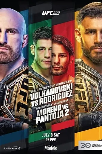 UFC 290: Volkanovski vs. Rodriguez movie poster - Rated 7.2/10