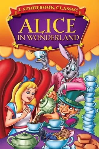 Alice in Wonderland movie poster - Rated 5.3/10