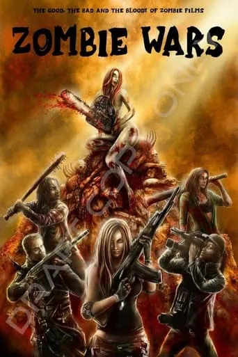 Zombie Wars movie poster - Rated 1/10