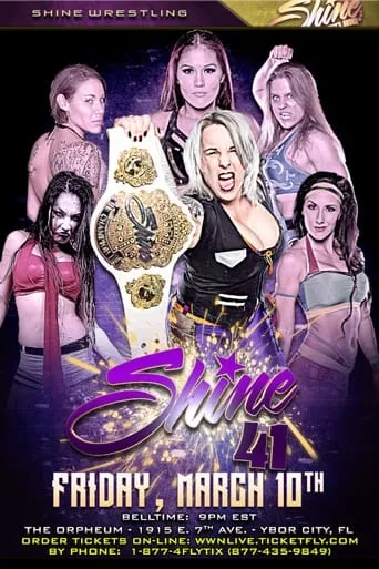 SHINE 41 movie poster - Entertainment content