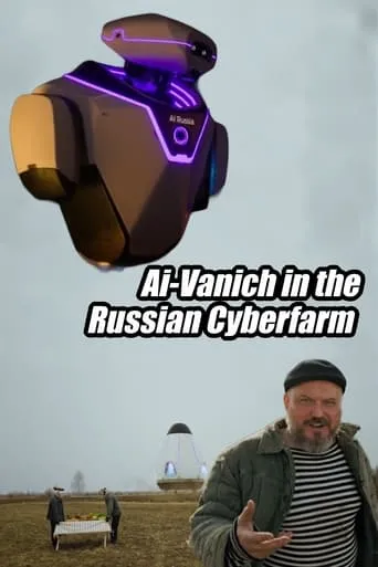 AI-Vanich in the Russian Cyberfarm movie poster - Rated 8/10
