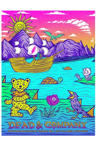 Dead & Company: 2023-07-07 The Gorge Amphitheatre, George, WA, USA movie poster - Entertainment content