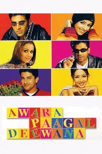 Awara Paagal Deewana movie poster - Rated 5.5/10