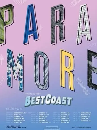 Paramore: AL Tour - Live From Paris movie poster - Entertainment content