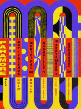 Paramore: Art + Friends movie poster - Entertainment content