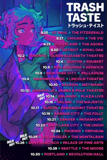 Trash Taste 2022 Tour - Los Angeles Show movie poster - Entertainment content