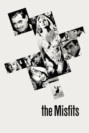 The Misfits movie poster - Rated 7/10