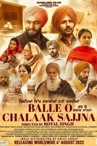 Balle O Chalaak Sajjna movie poster - Rated 5/10