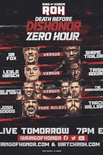 ROH: Death Before Dishonor Zero Hour movie poster - Entertainment content